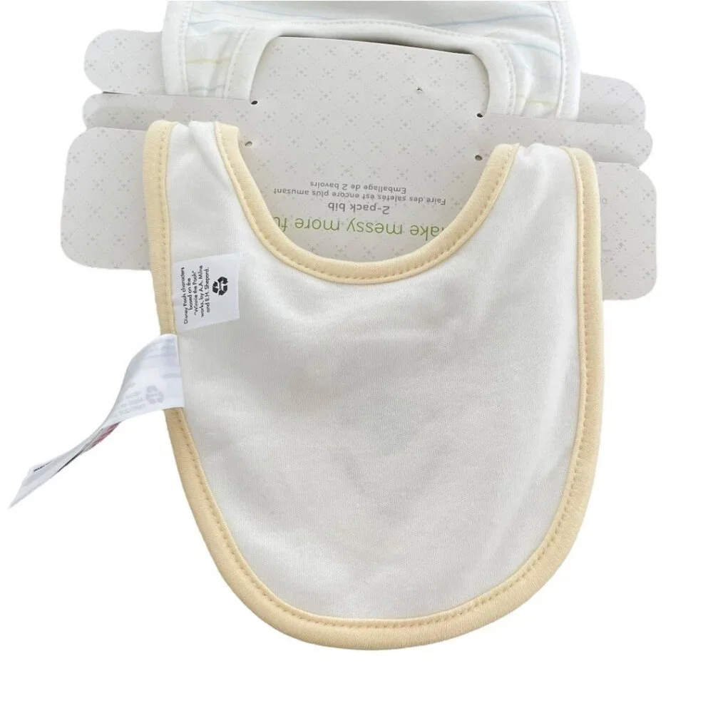 Disney Store Disney Baby Winnie the Pooh Tigger Piglet Bib Set for Baby